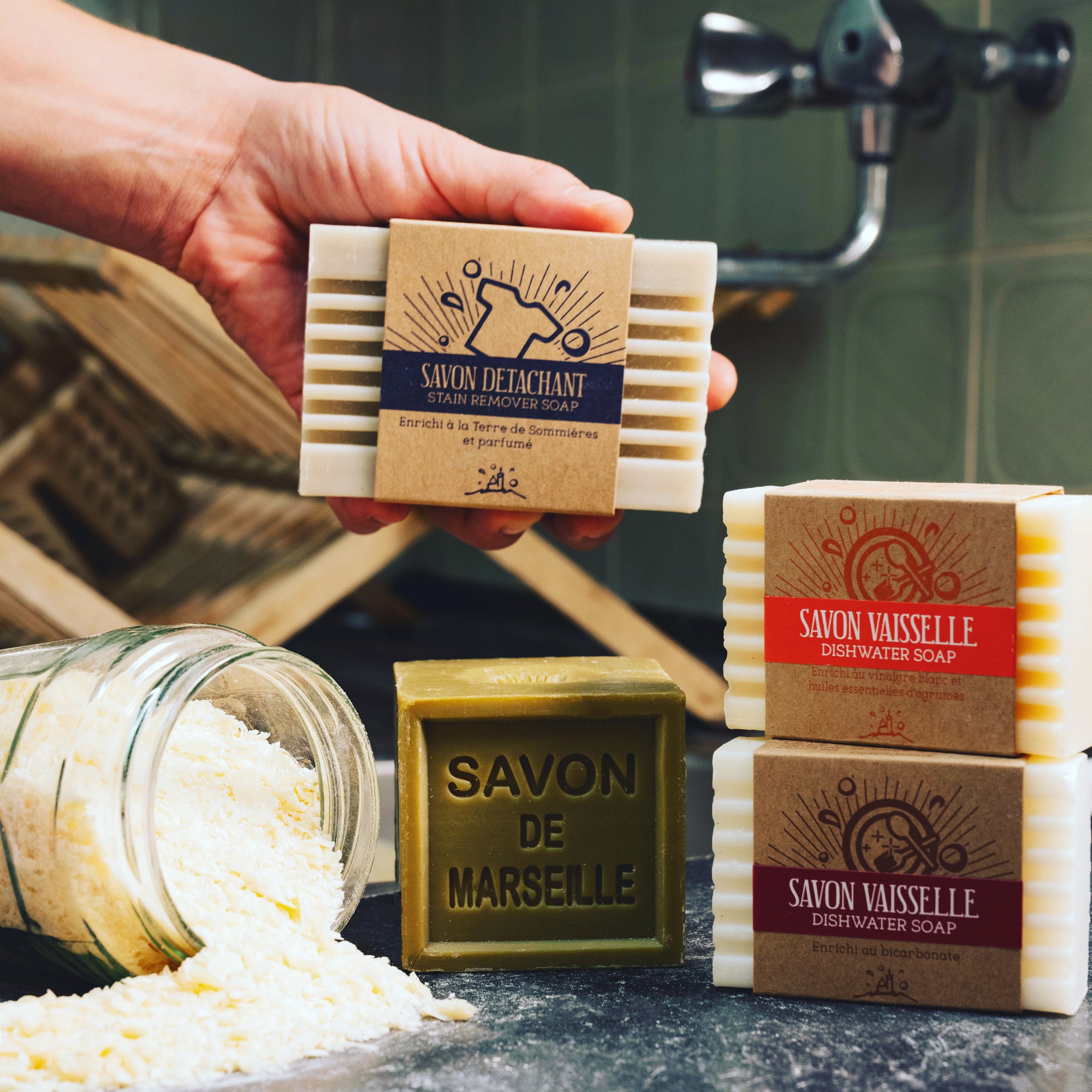 Discover Savon De Marseille Household Soap & Reduce your cost of living