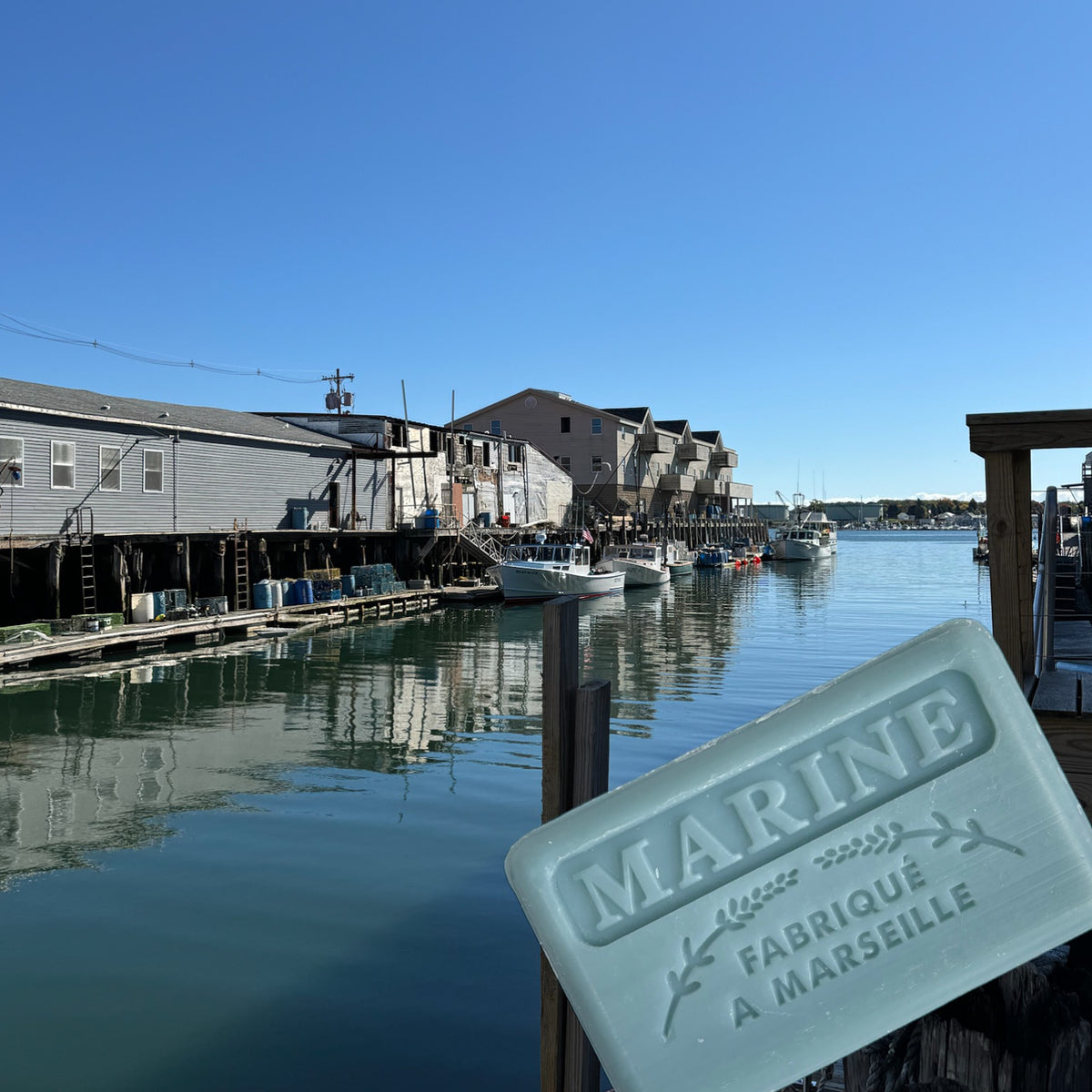 Marine Soap Bar 125g - Savon De Marseille French Sea Breeze Soap