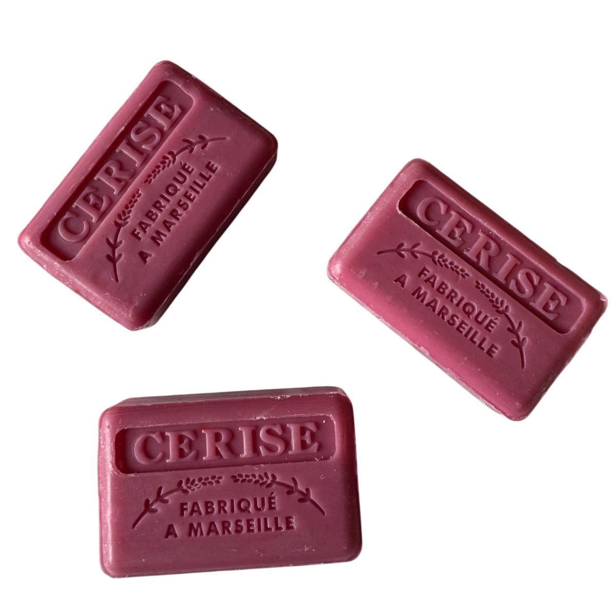 Cherry Savon de Marseille Soap Bar 125g | Natural French Vegan Cerise