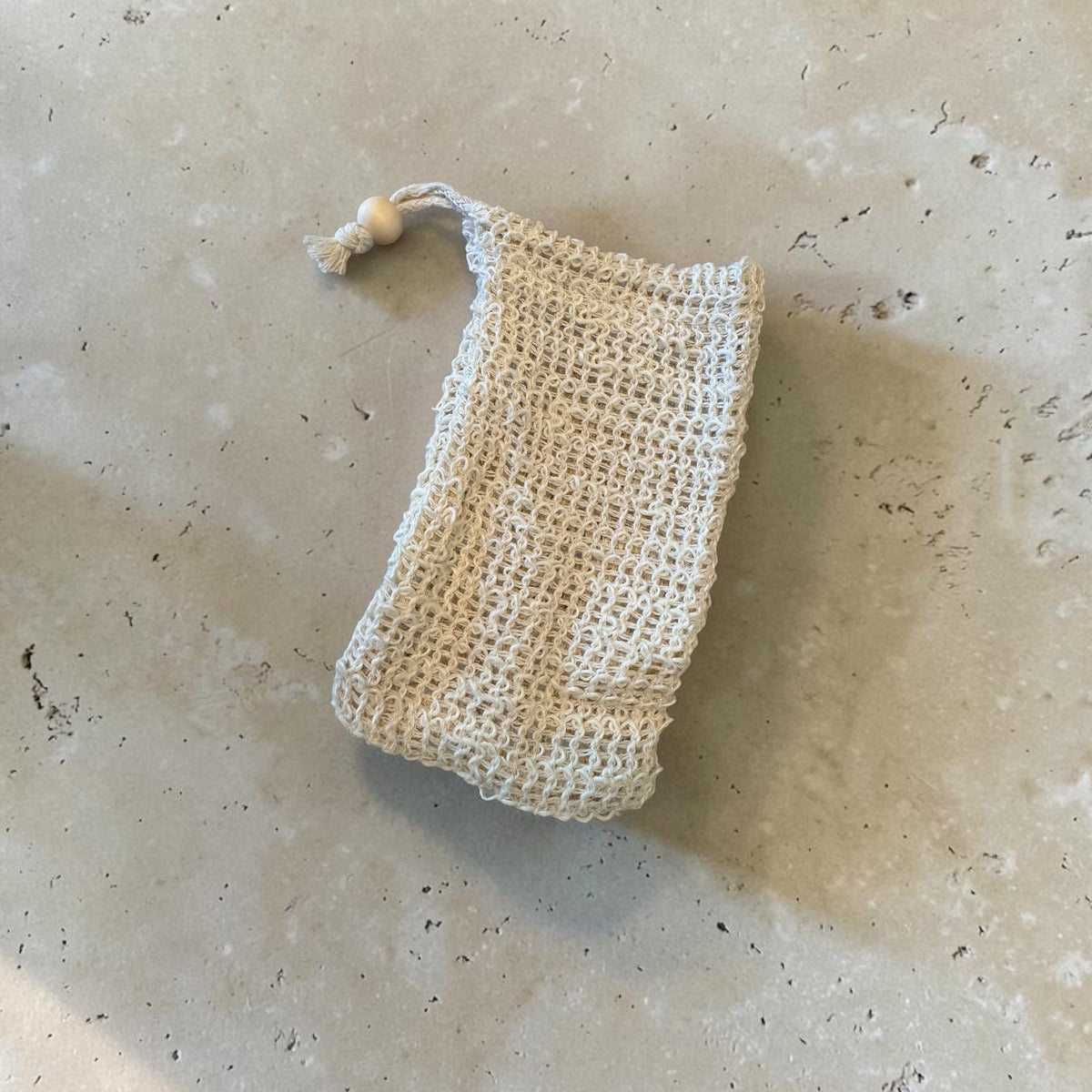 Jute Exfoliating Soap Bag