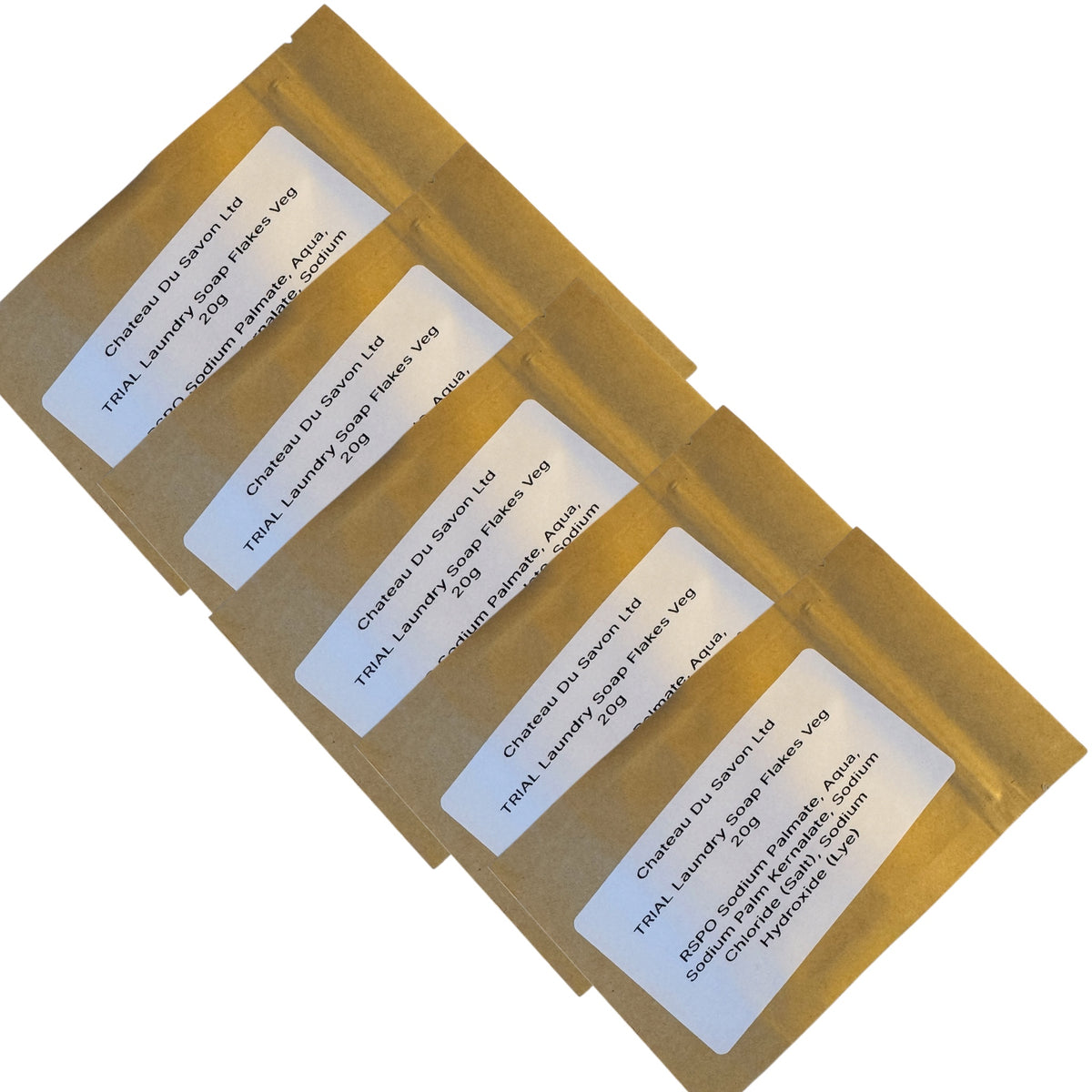 Fer a Cheval Vegetable Oil Laundry Soap Flakes – 20g Trial Pack