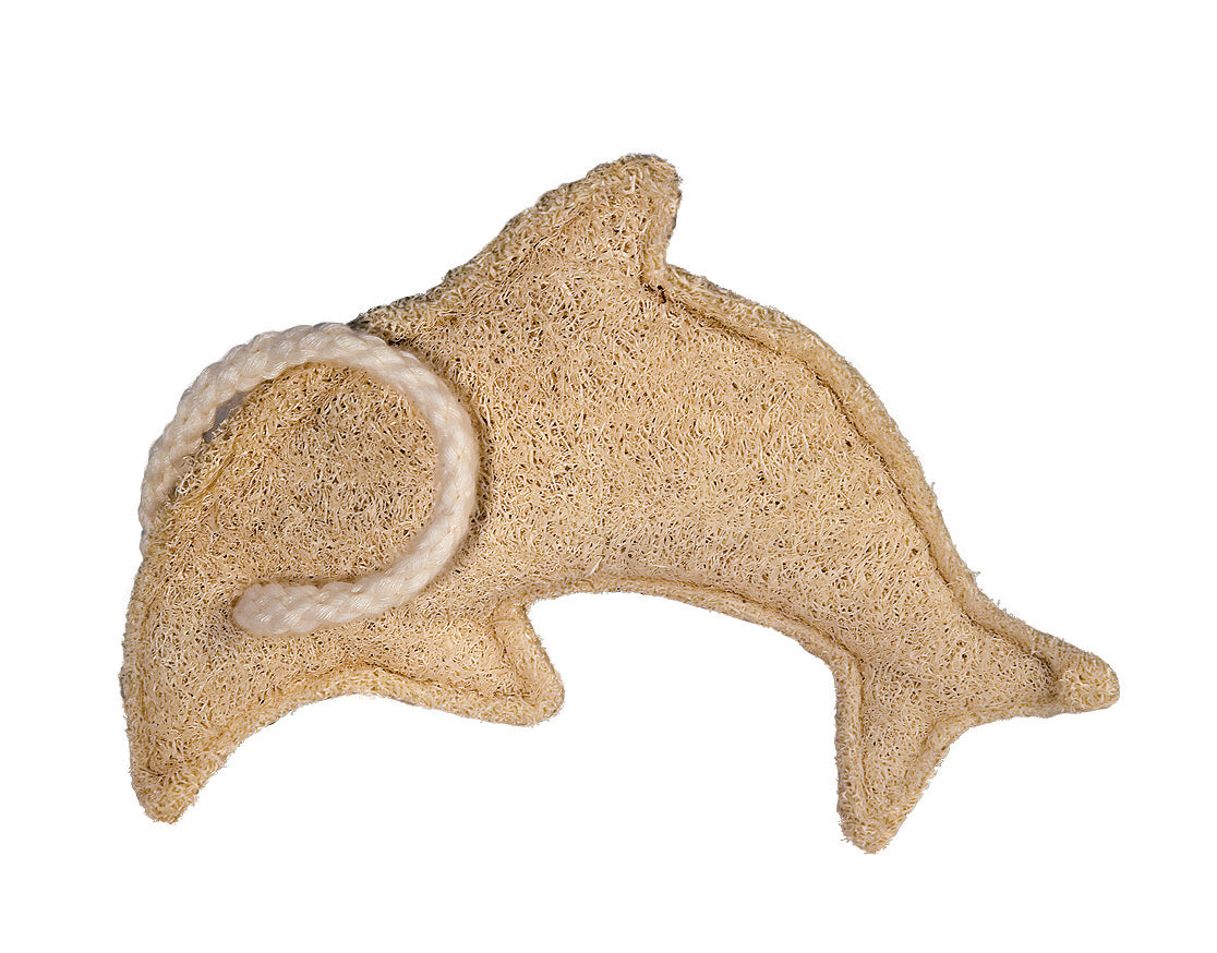 Dolphin loofah scrub