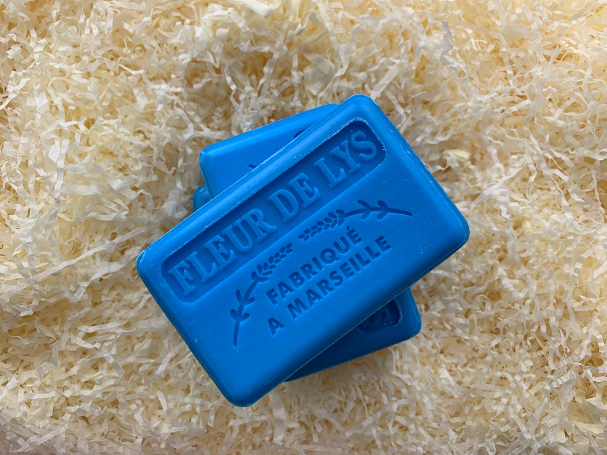 125G Savon De Marseille Fleur De Lys French Soap Bar