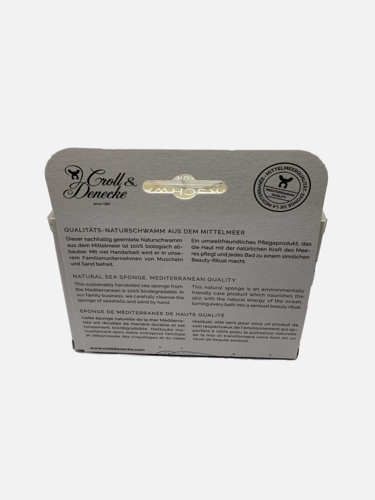 Mediterranean natural sea sponge