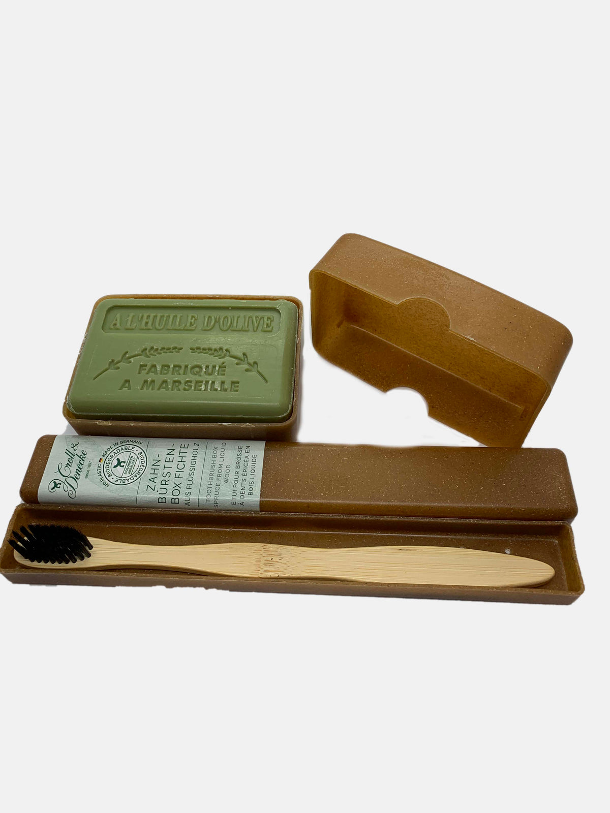 zero waste travel set french soap