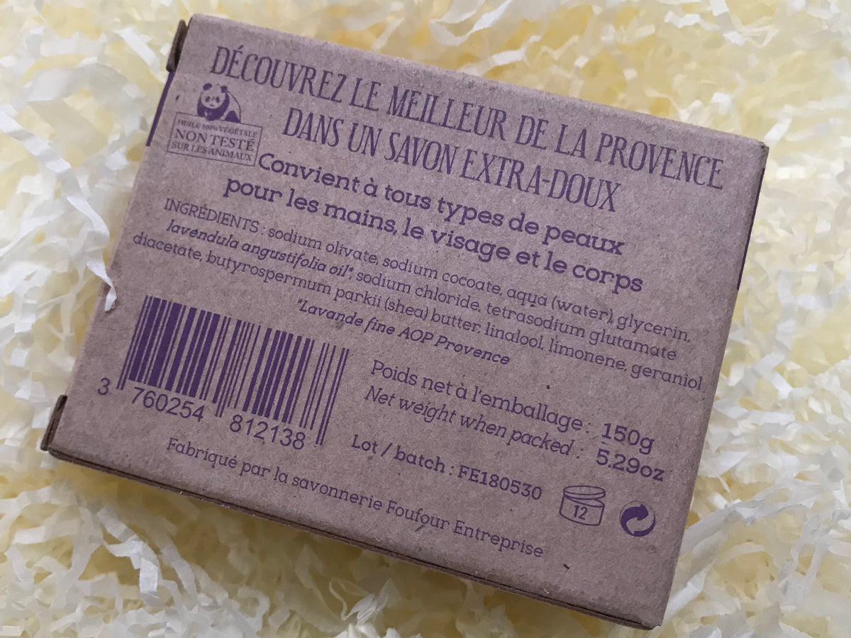 AOC Provence French Lavender Soap 150g