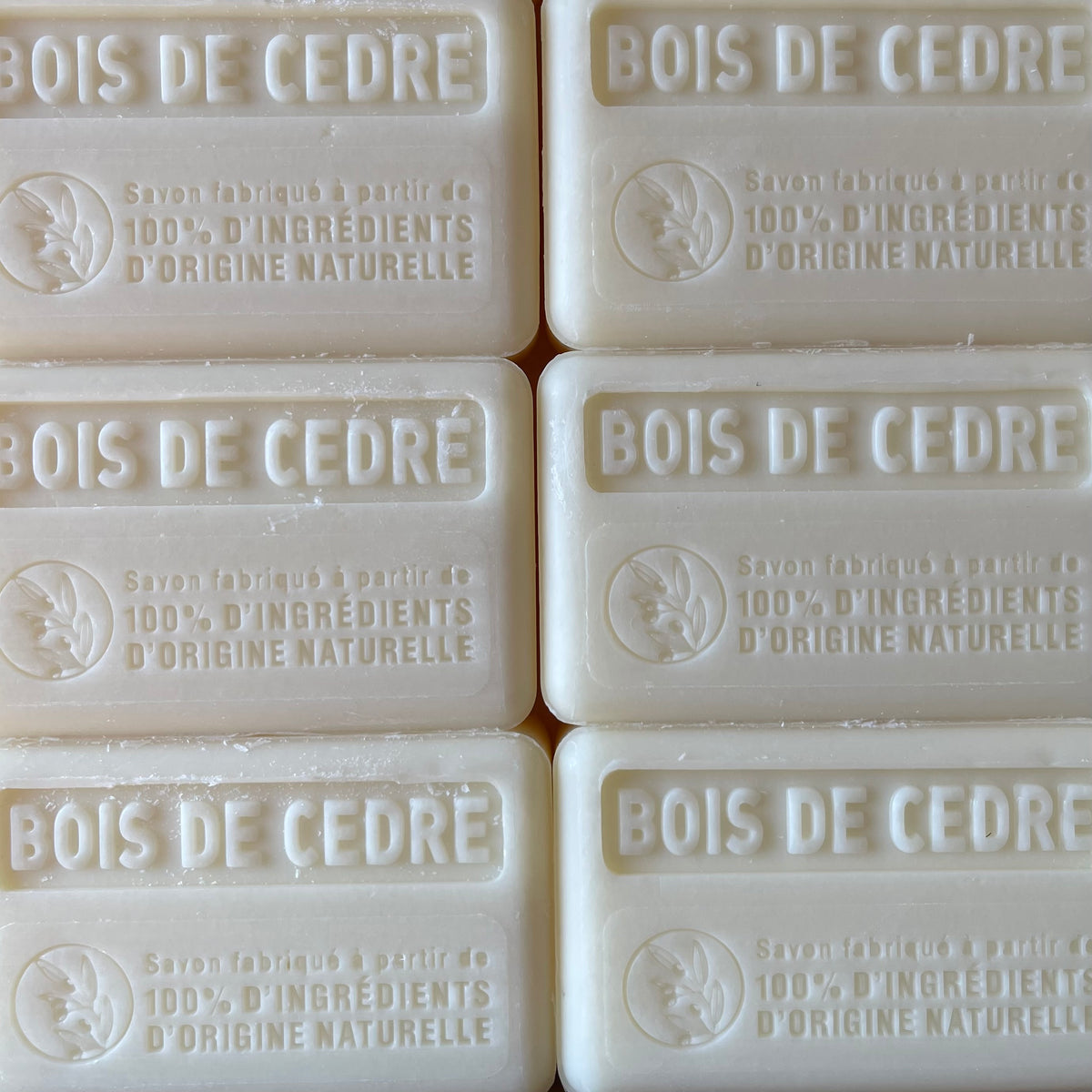 cedar wood natural soap