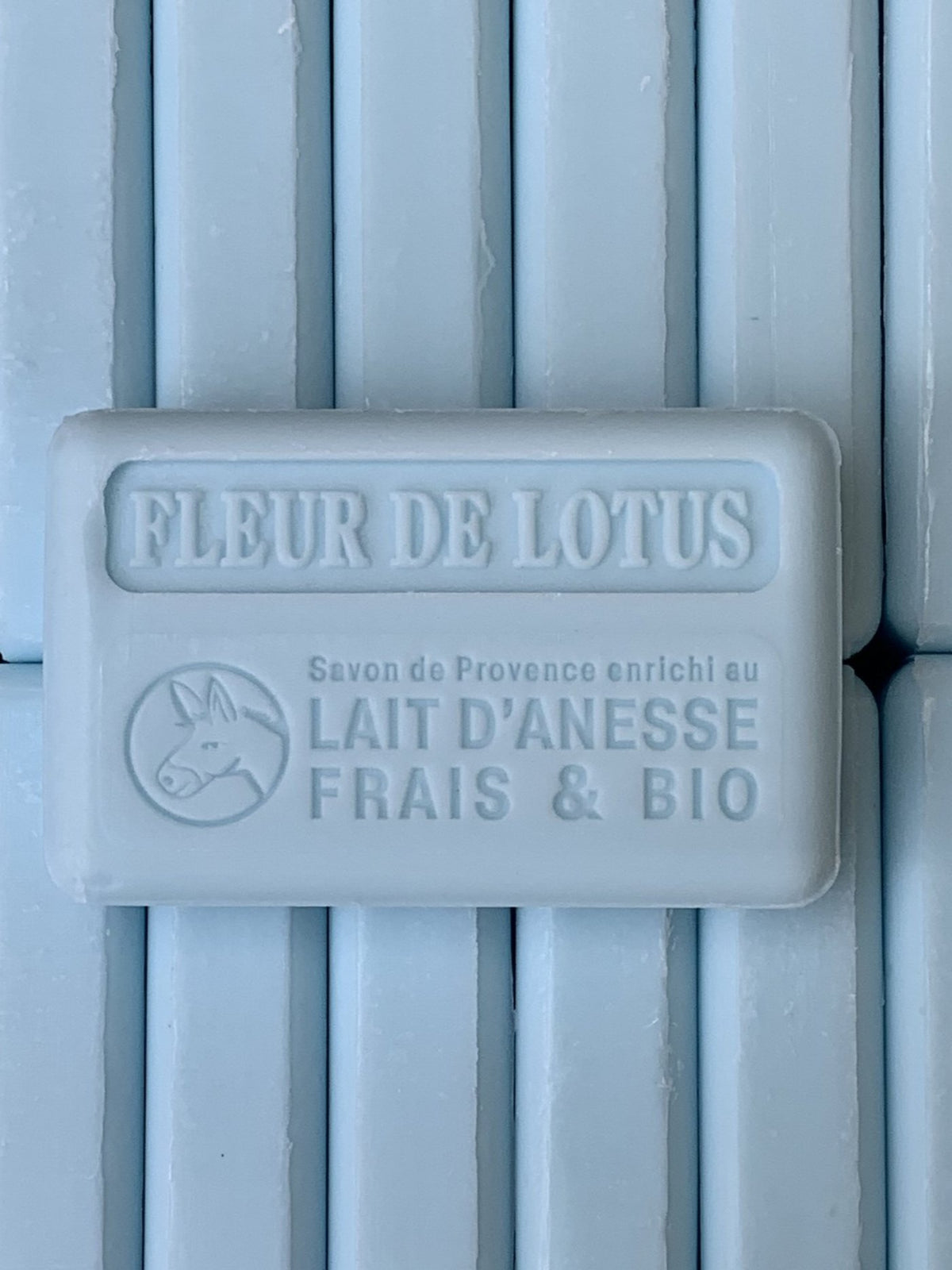 lotus flower french soap with donkey milk