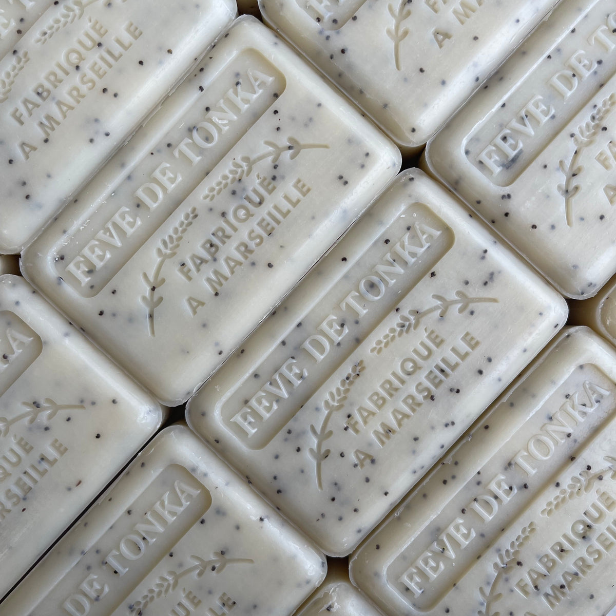 125G Savon De Marseille Tonka Bean Exfoliating Soap Bar
