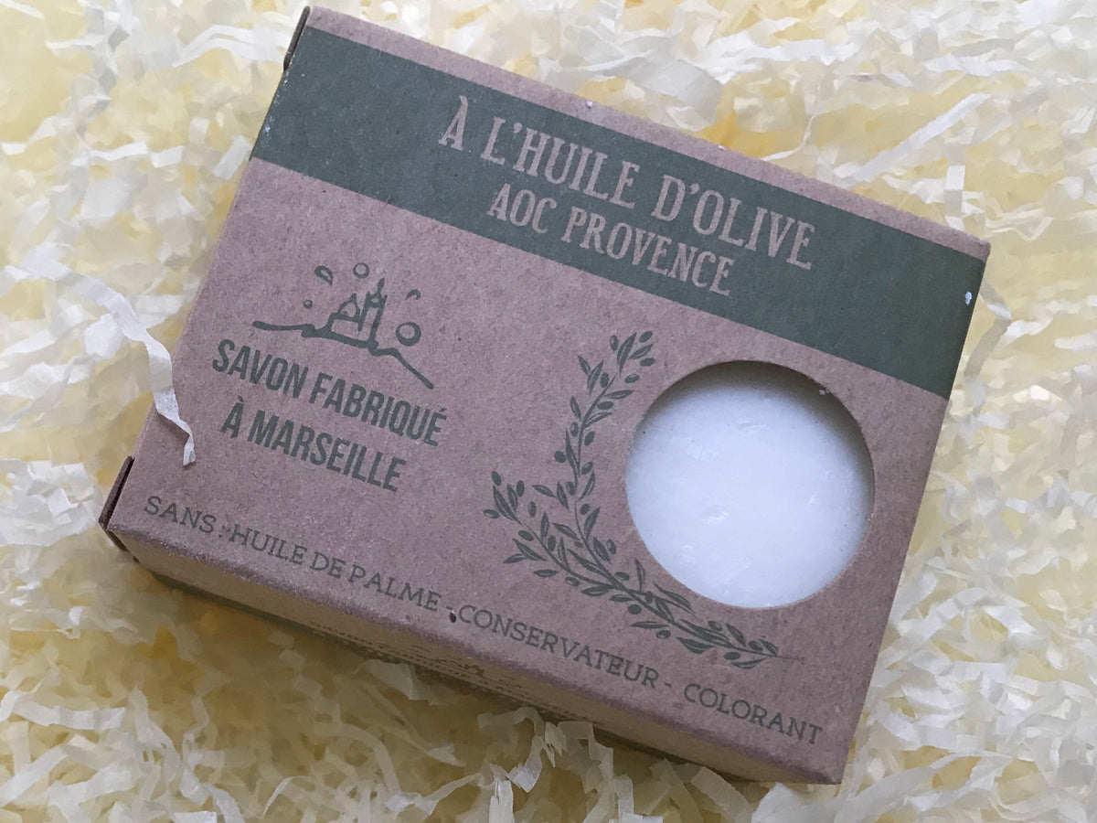 AOC Provence French Olive Oil Soap bar with Essential Oil 150g