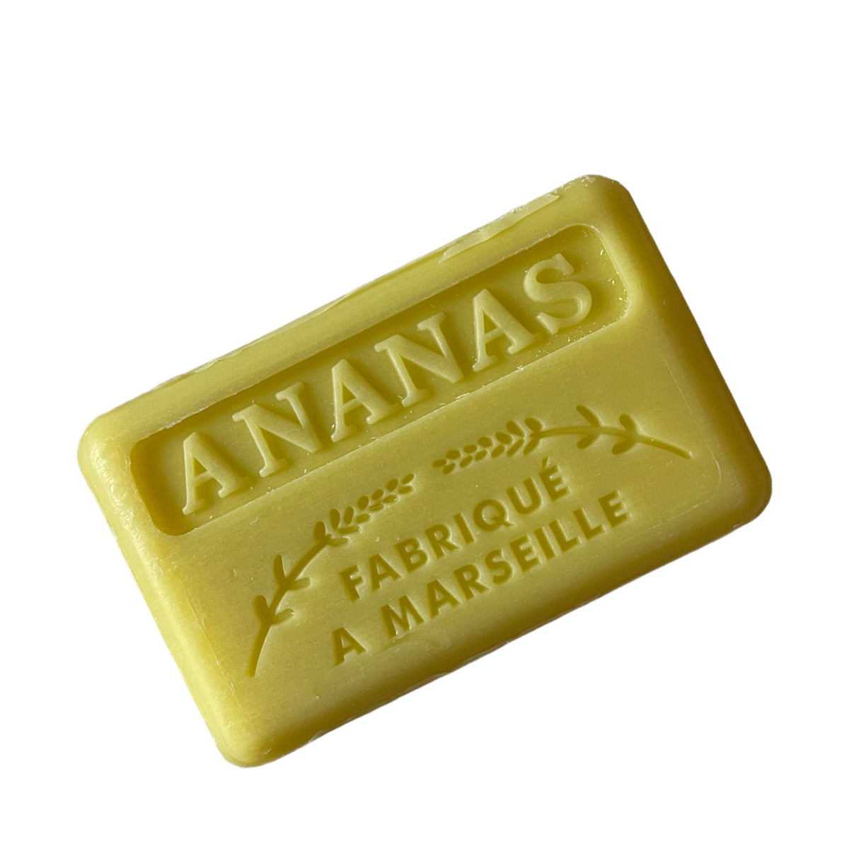 125g Savon De Marseille Pineapple Soap Bar - Natural Vegan Energising