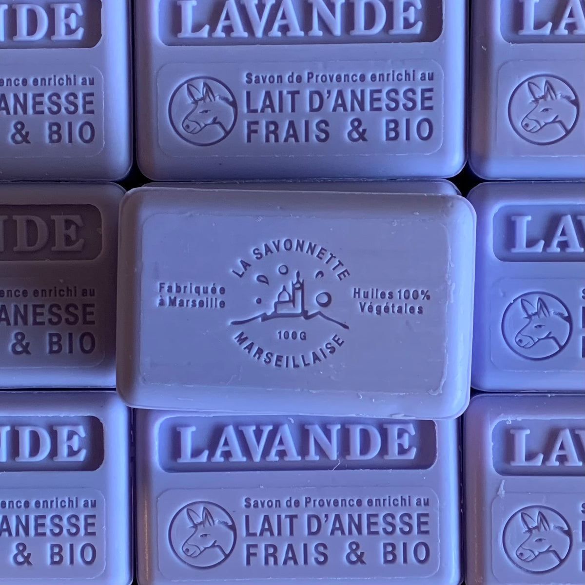100g Organic Lait D'Anesse Lavender French Soap Bar
