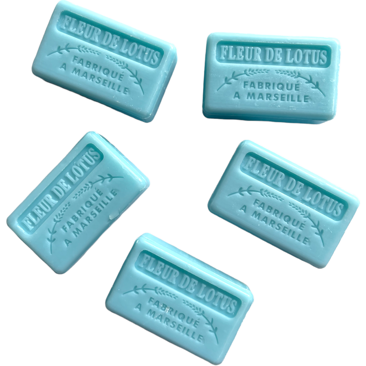 60g Savon De Marseille Lotus Flower Guest Soap Bar