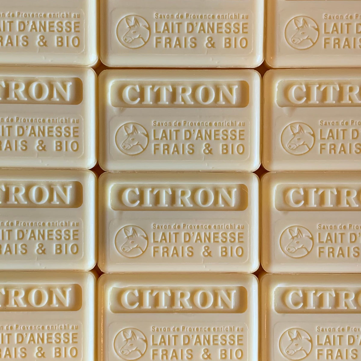 100g Organic Lait D'Anesse Lemon French Soap Bar