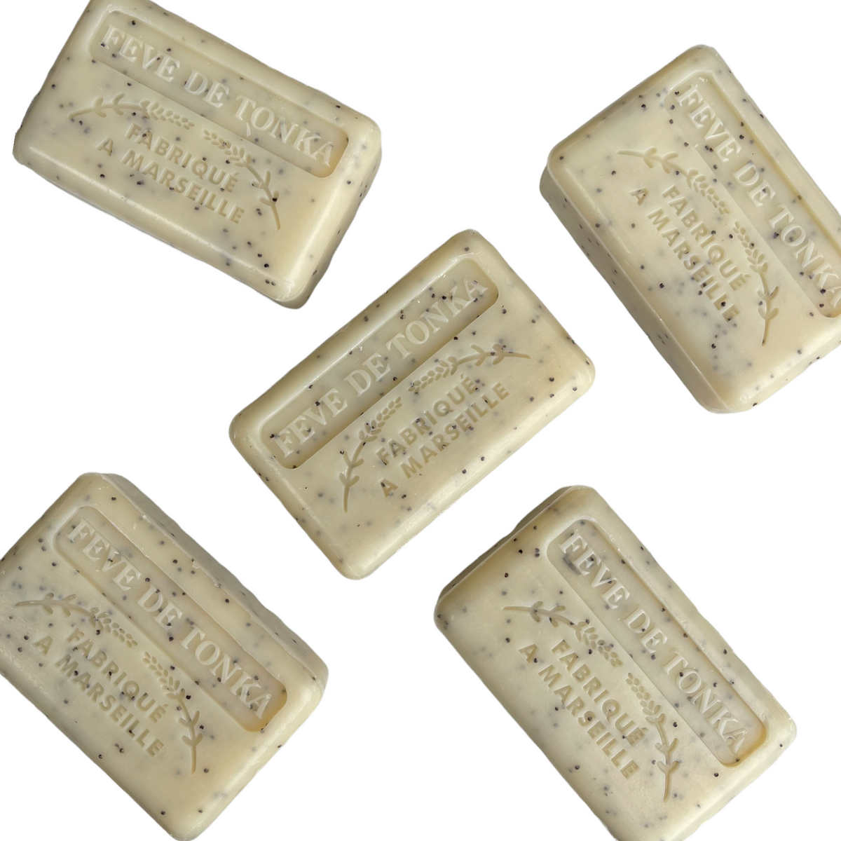 125G Savon De Marseille Tonka Bean Exfoliating Soap Bar