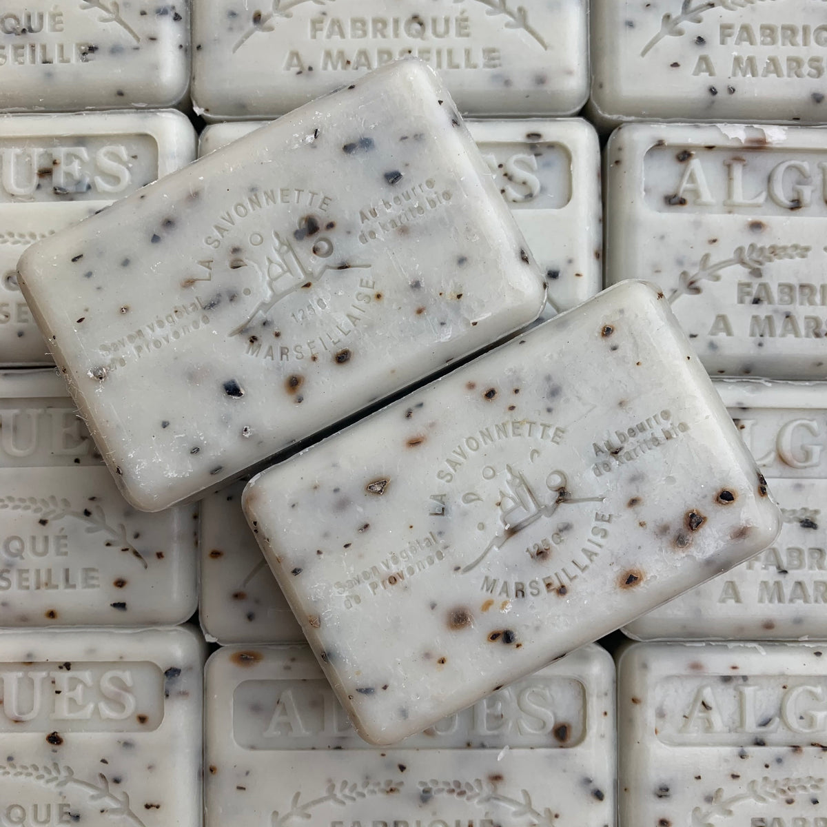 seaweed exfoliating french soap