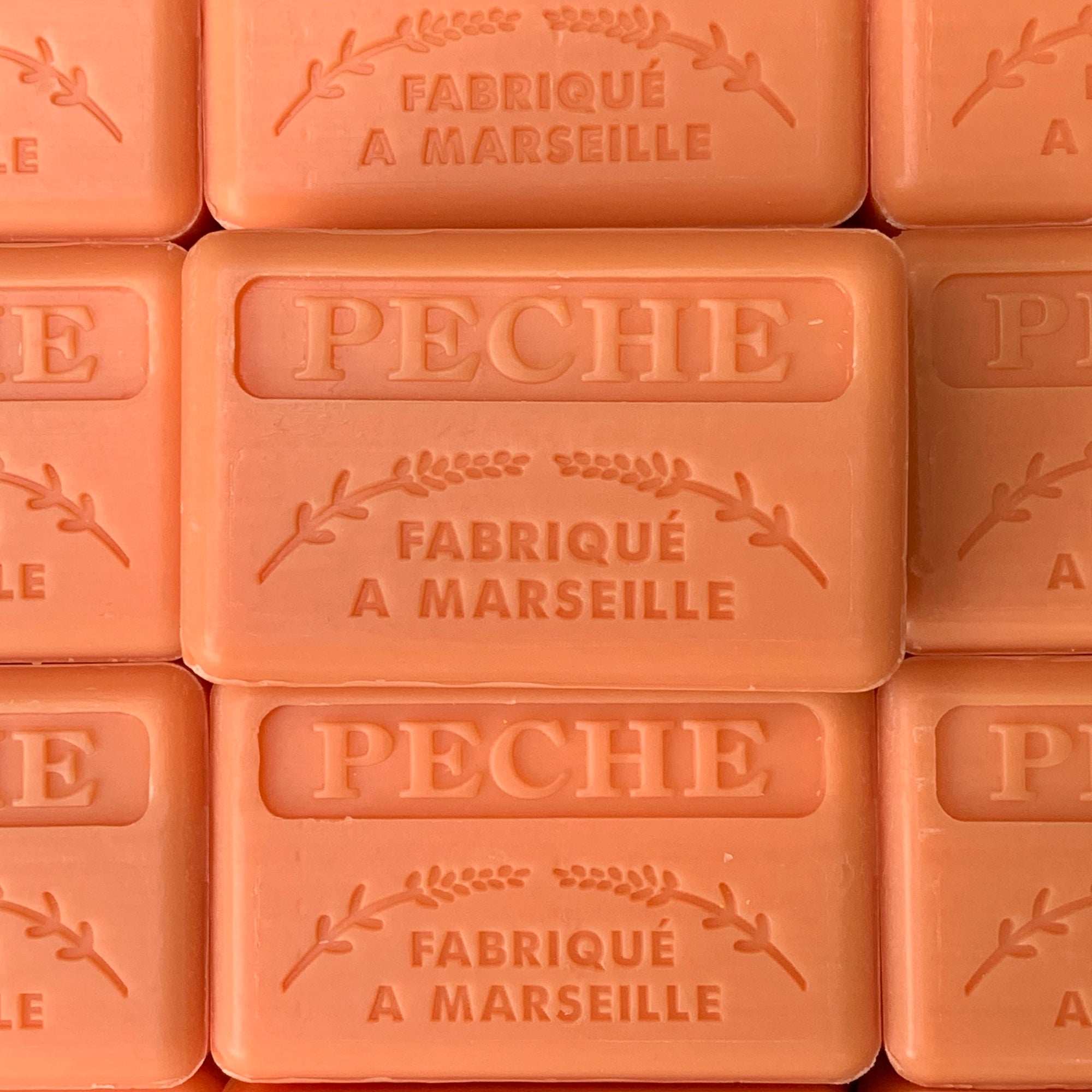 peach french soap marseille