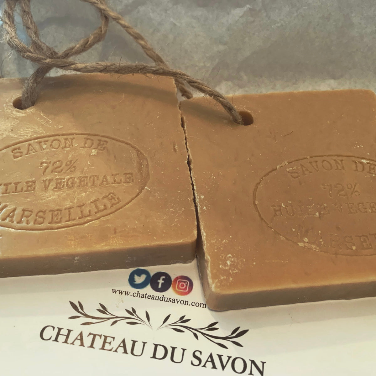 Savon De Marseille Veg Oil 72% Slice or Tranche