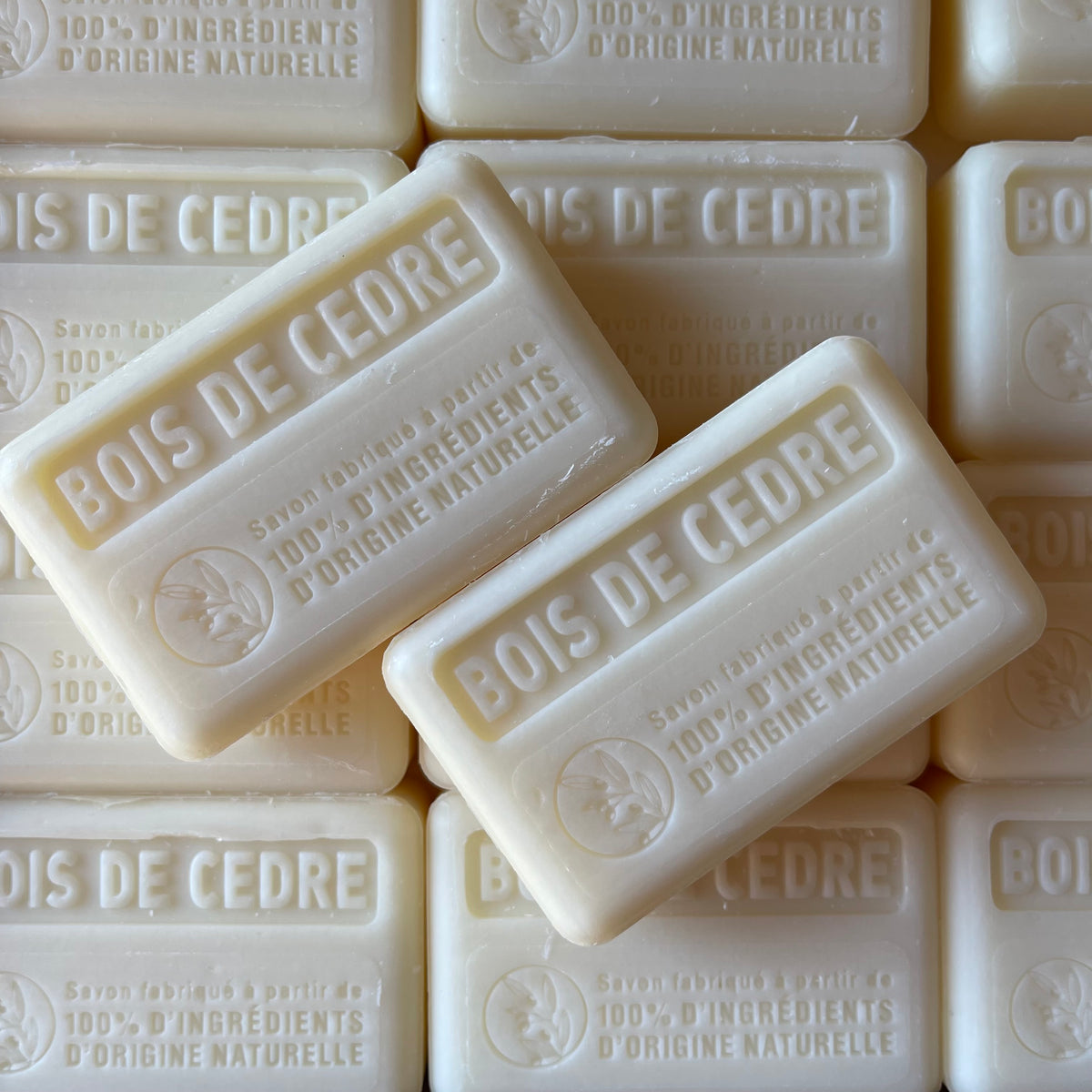 cedar wood natural soap