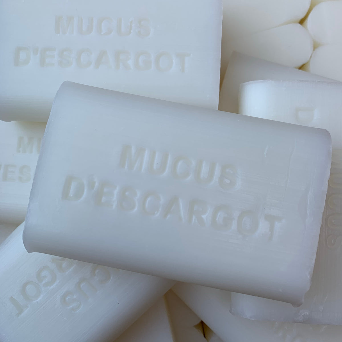 Snail slime mucus escargot soap