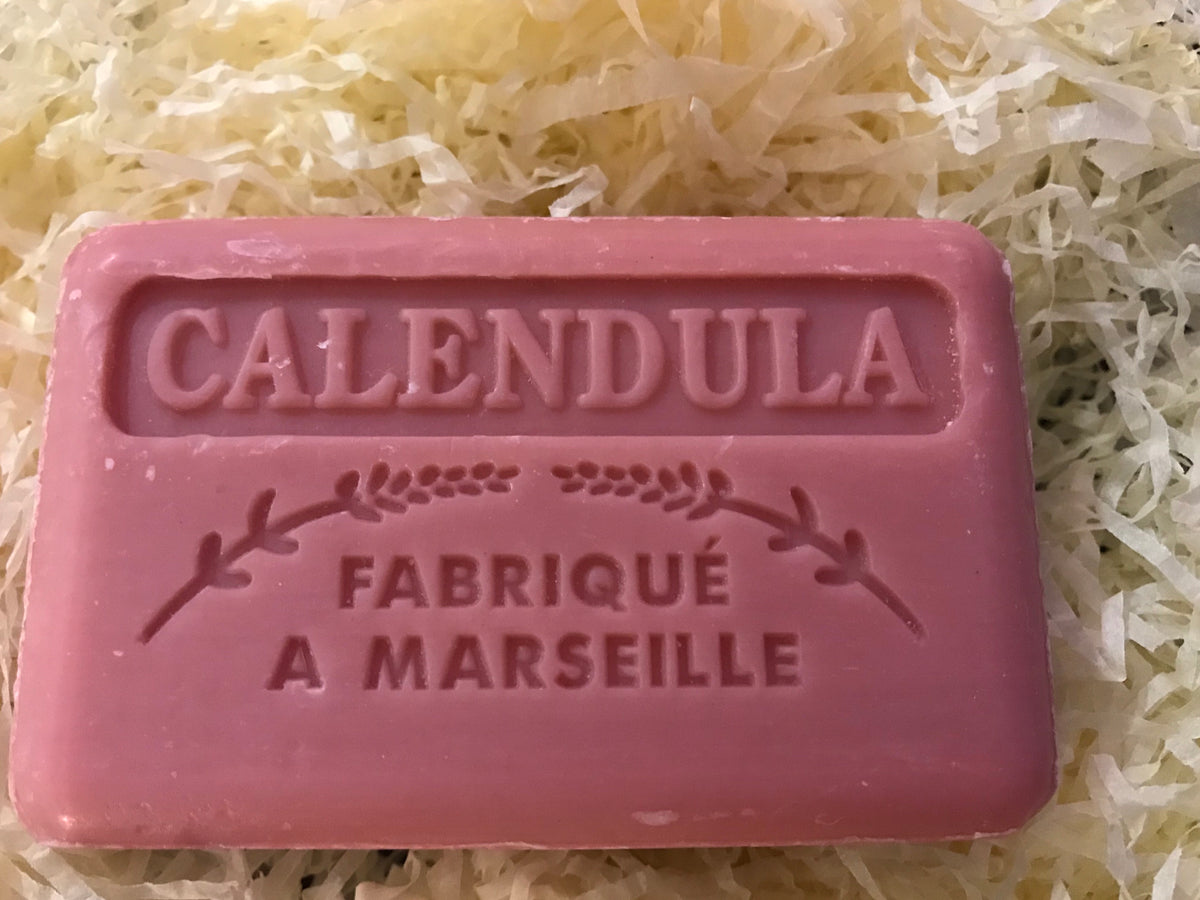 125G Savon De Marseille Calendula French Soap ( Marigold )