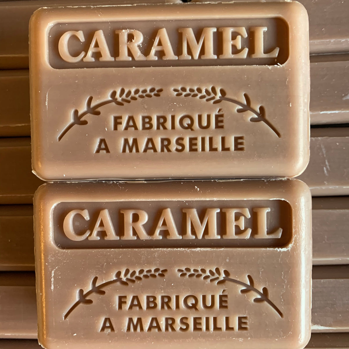 125G Savon De Marseille Caramel French Soap