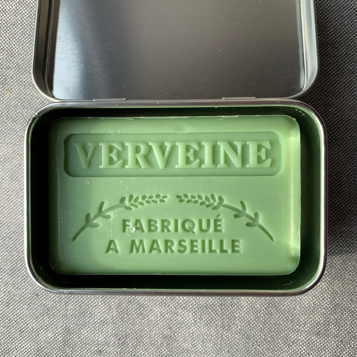 metal soap tin chateau du savon fits all our soaps