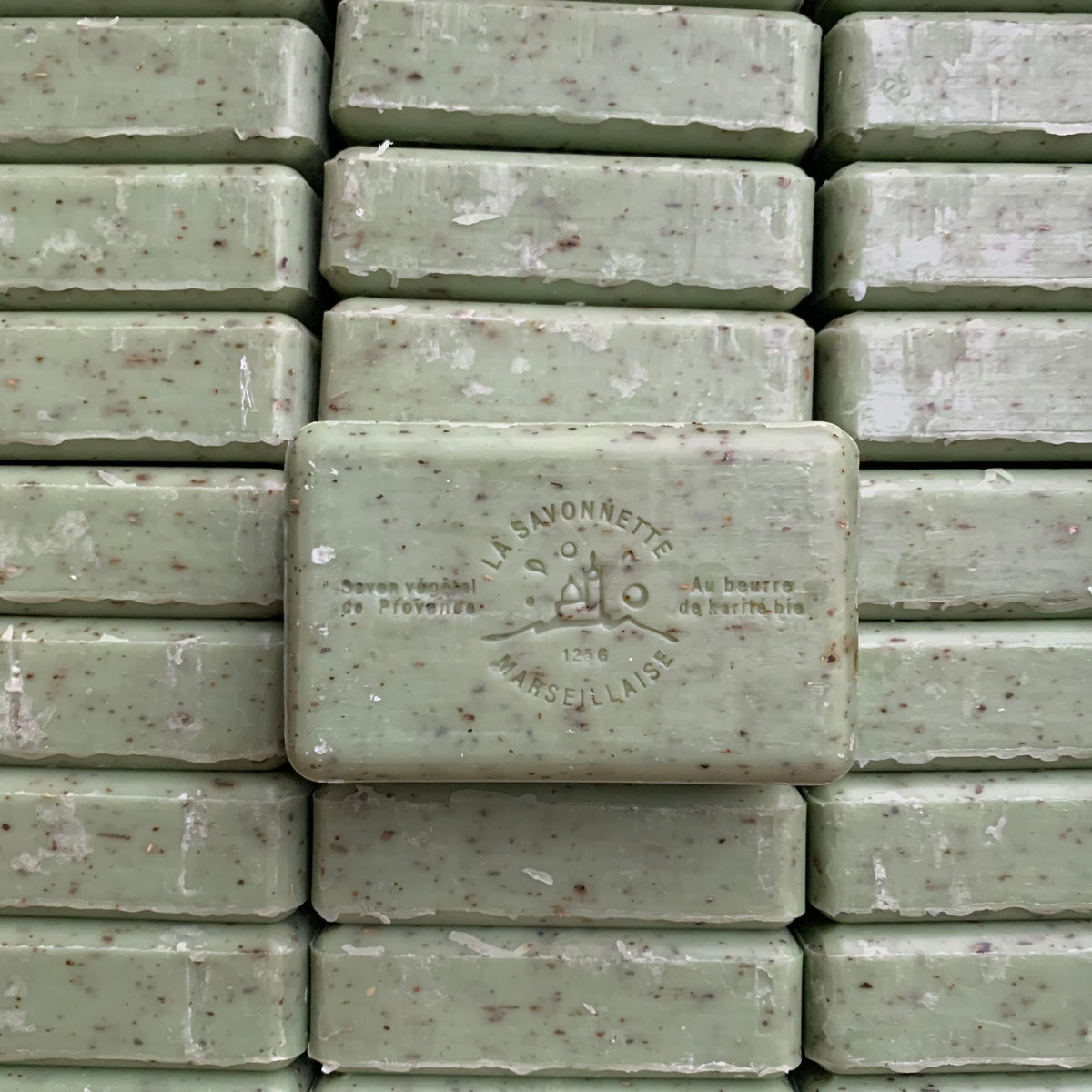 Verbena exfoliator vegan soap bar