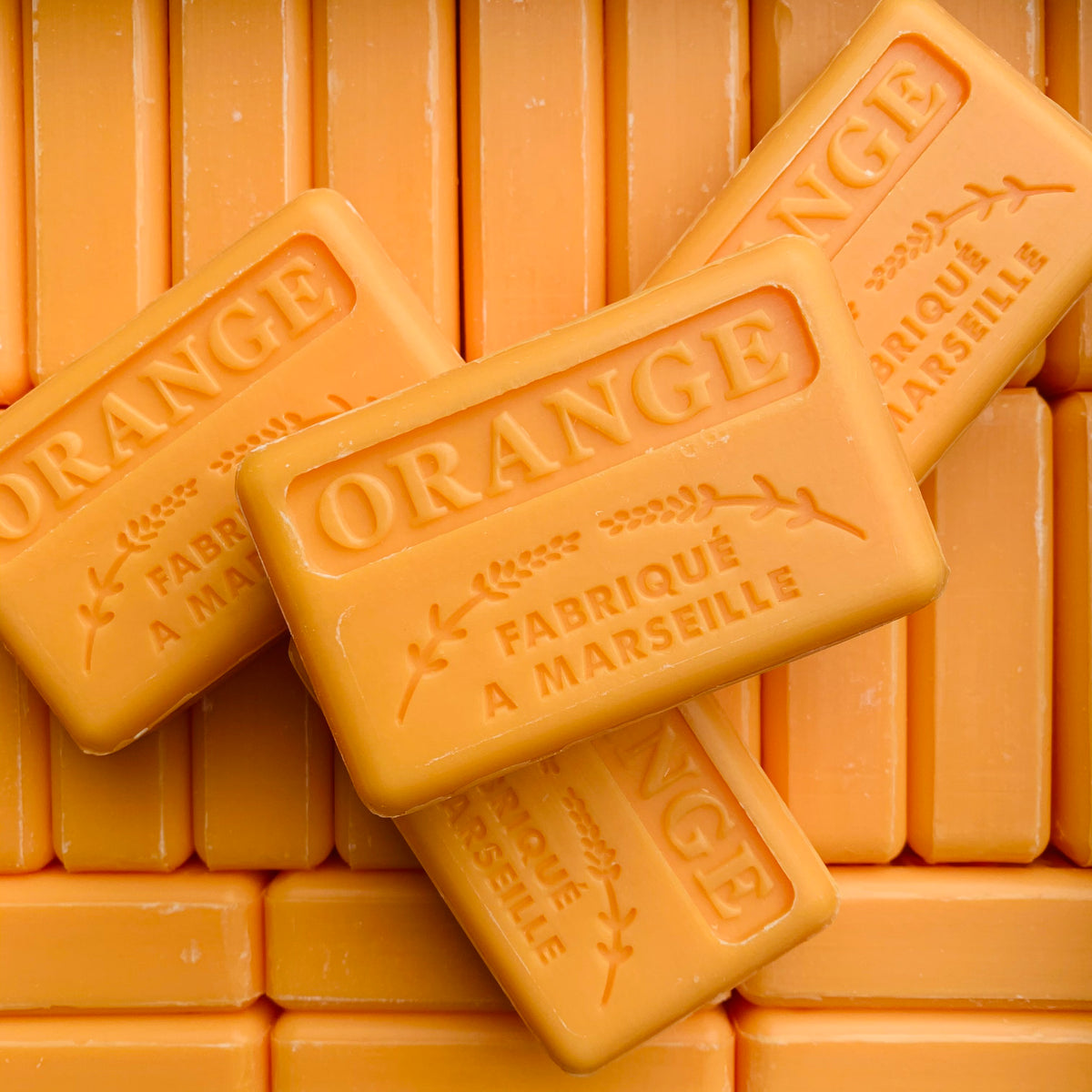 french orange soap