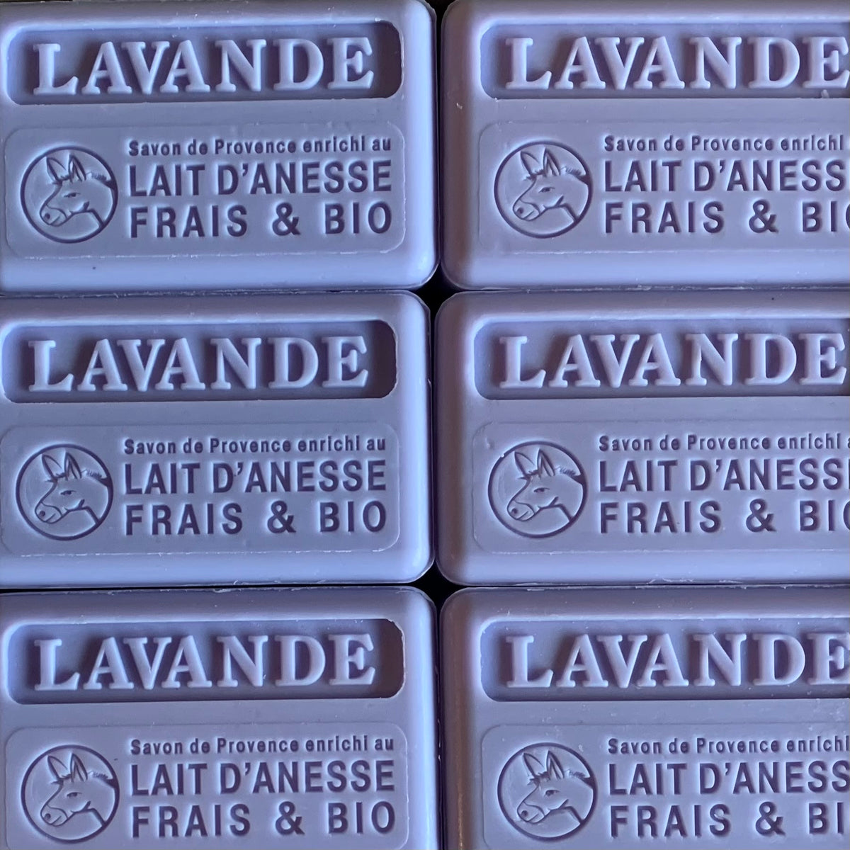 100g Organic Lait D'Anesse Lavender French Soap Bar