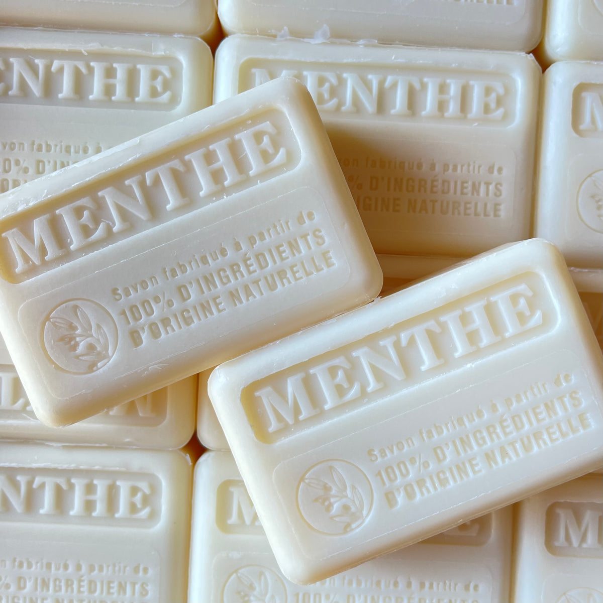 peopermint natural soap bar