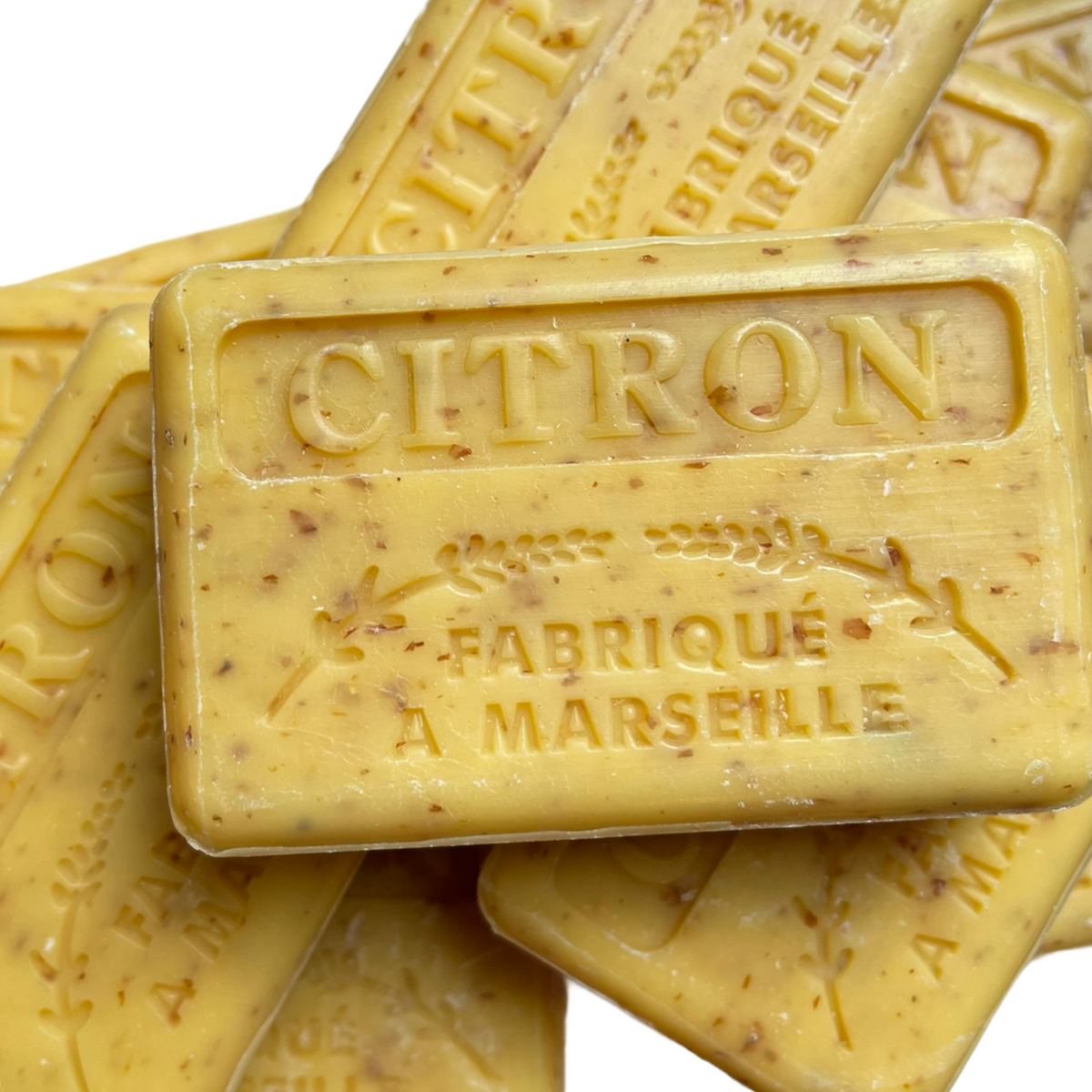 lemon exfoliating soap bar