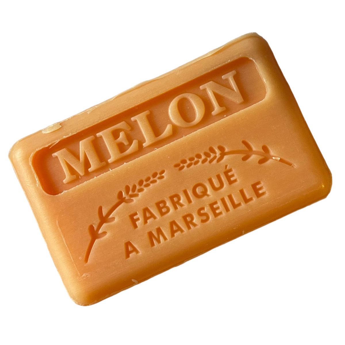 125g Savon De Marseille Melon Soap Bar - Natural Vegan Summer Fresh