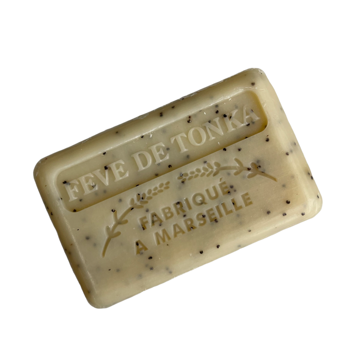 125G Savon De Marseille Tonka Bean Exfoliating Soap Bar