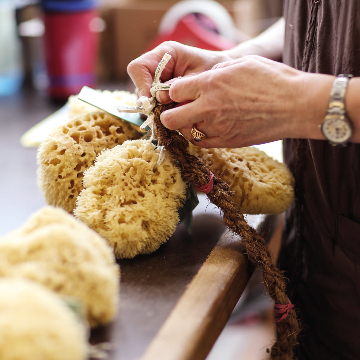 natural fine silk sea sponge