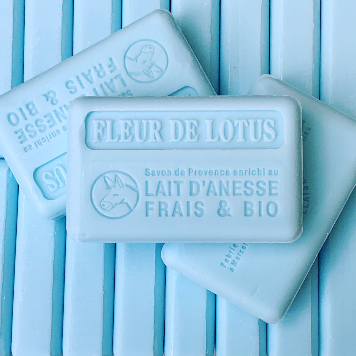 100G Organic Lait D'Anesse Lotus Flower French Soap Bar