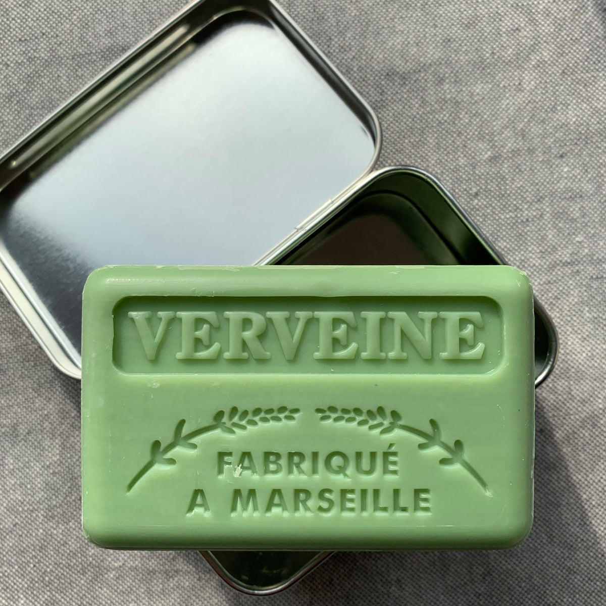 metal soap tin chateau du savon fits all our soaps