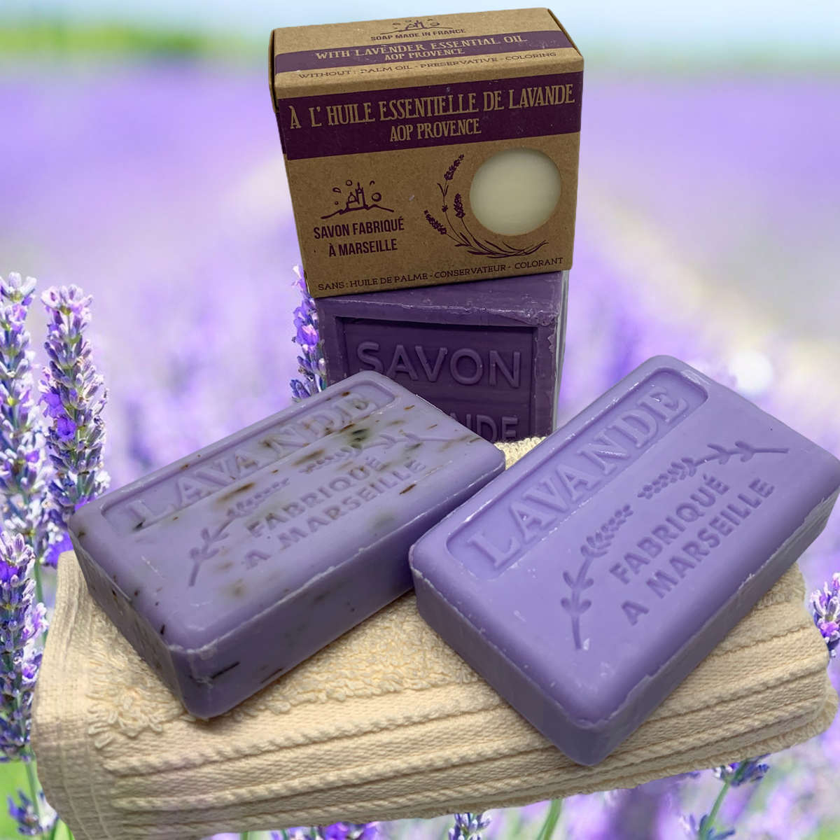 provence lavender soap gift set
