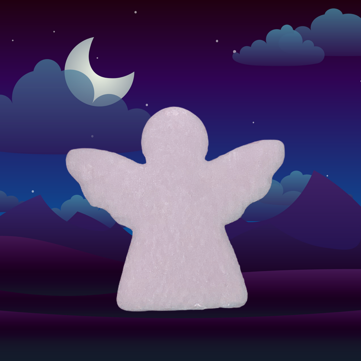 christmas angle soap