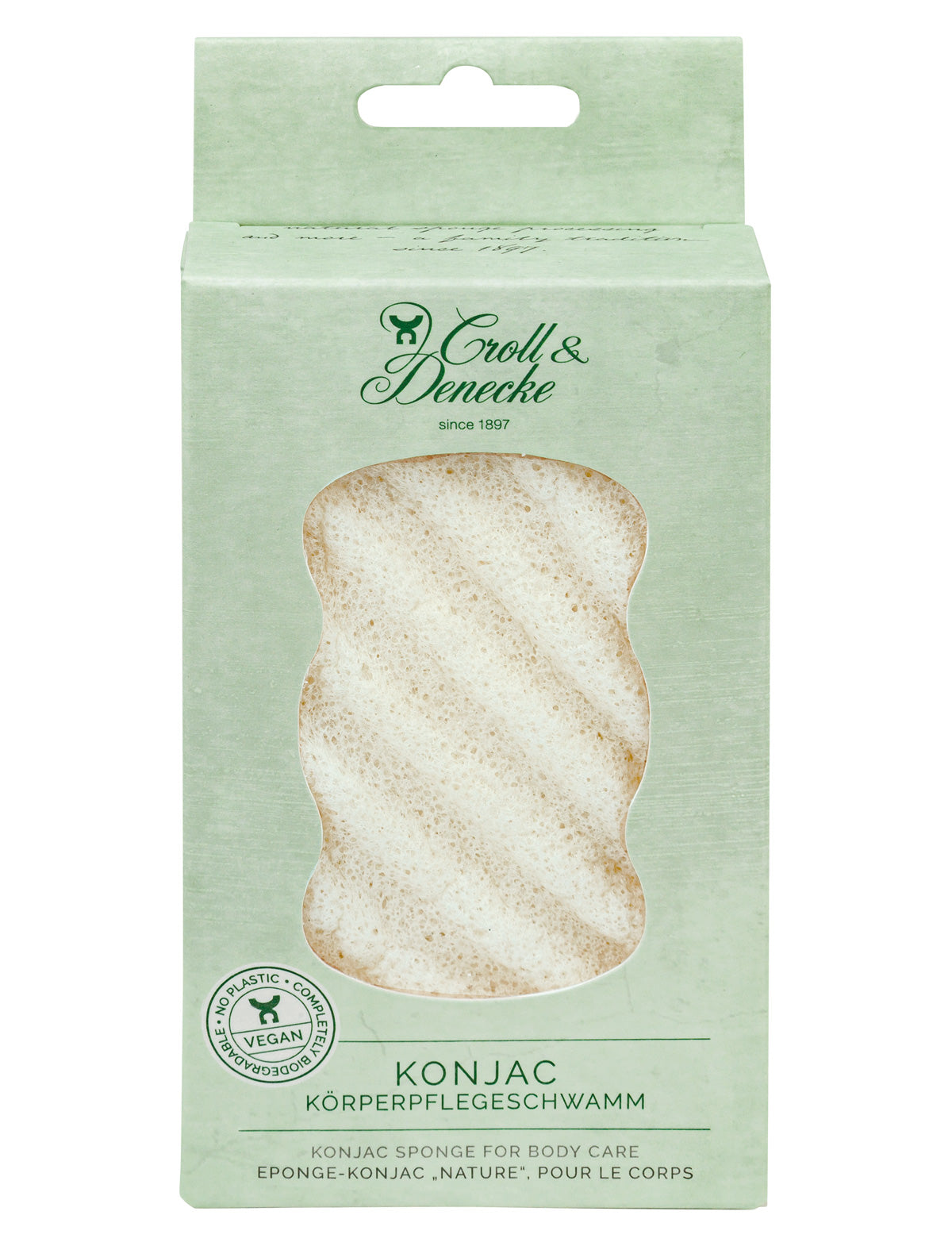 Konjac premium body sponge