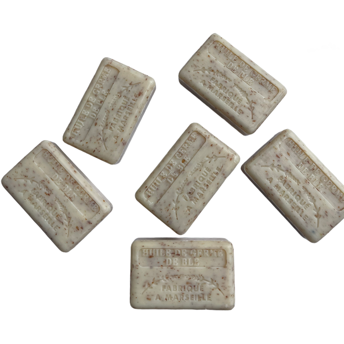 wheat germ exfoliating soap