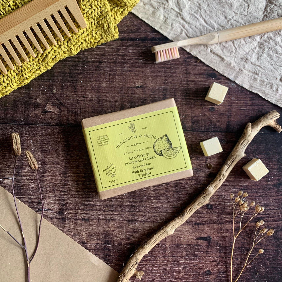 New Hedgerow & Moor - Shampoo and Body Wash for Normal Hair