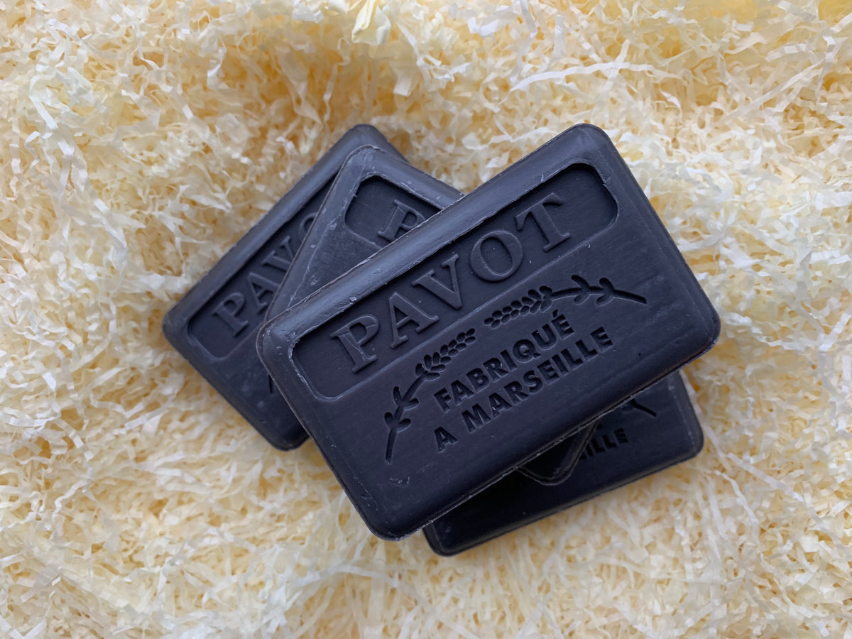 black poppy opium french soap bar