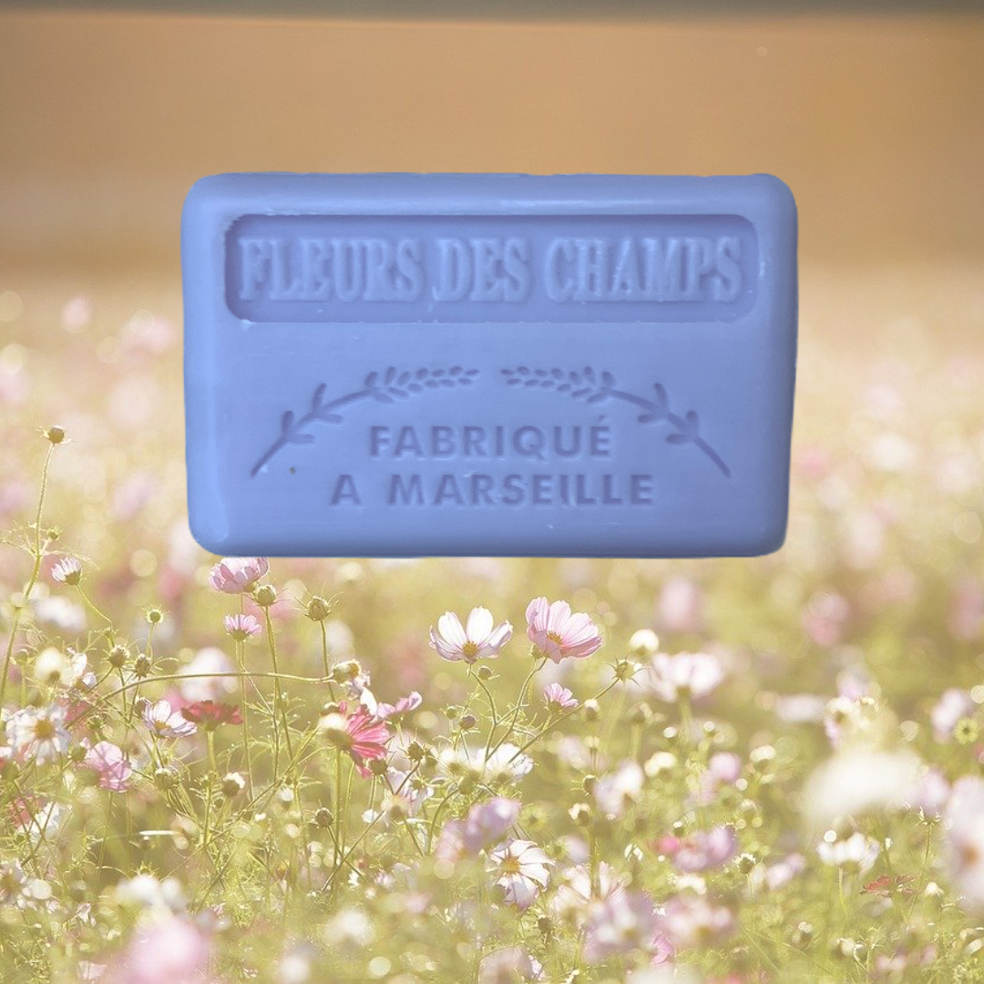 fleaur des champs wild flower french soap