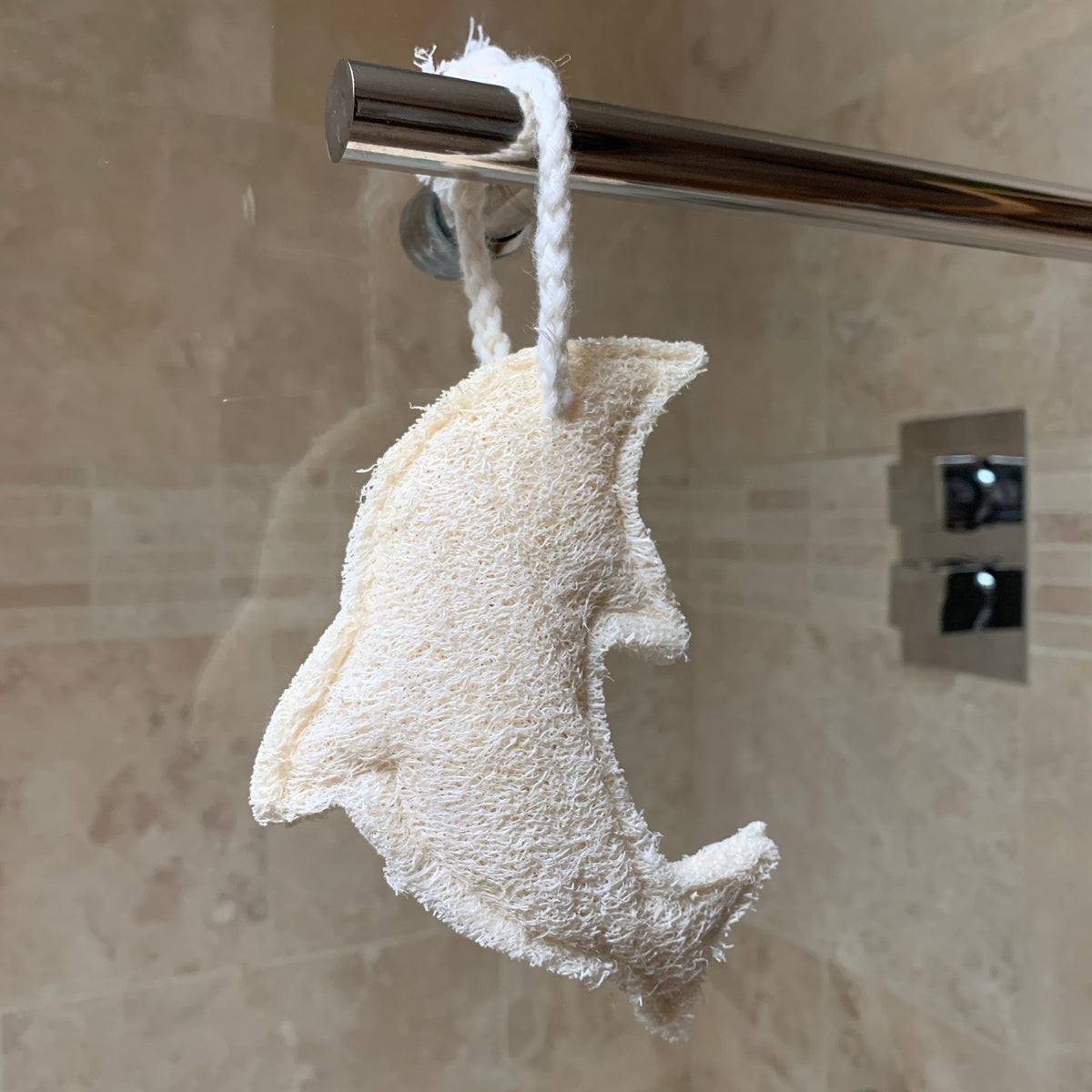 Loofah Dolphin on a rope body scrub