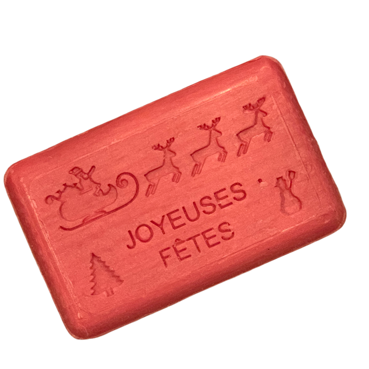 christmas sleigh soap