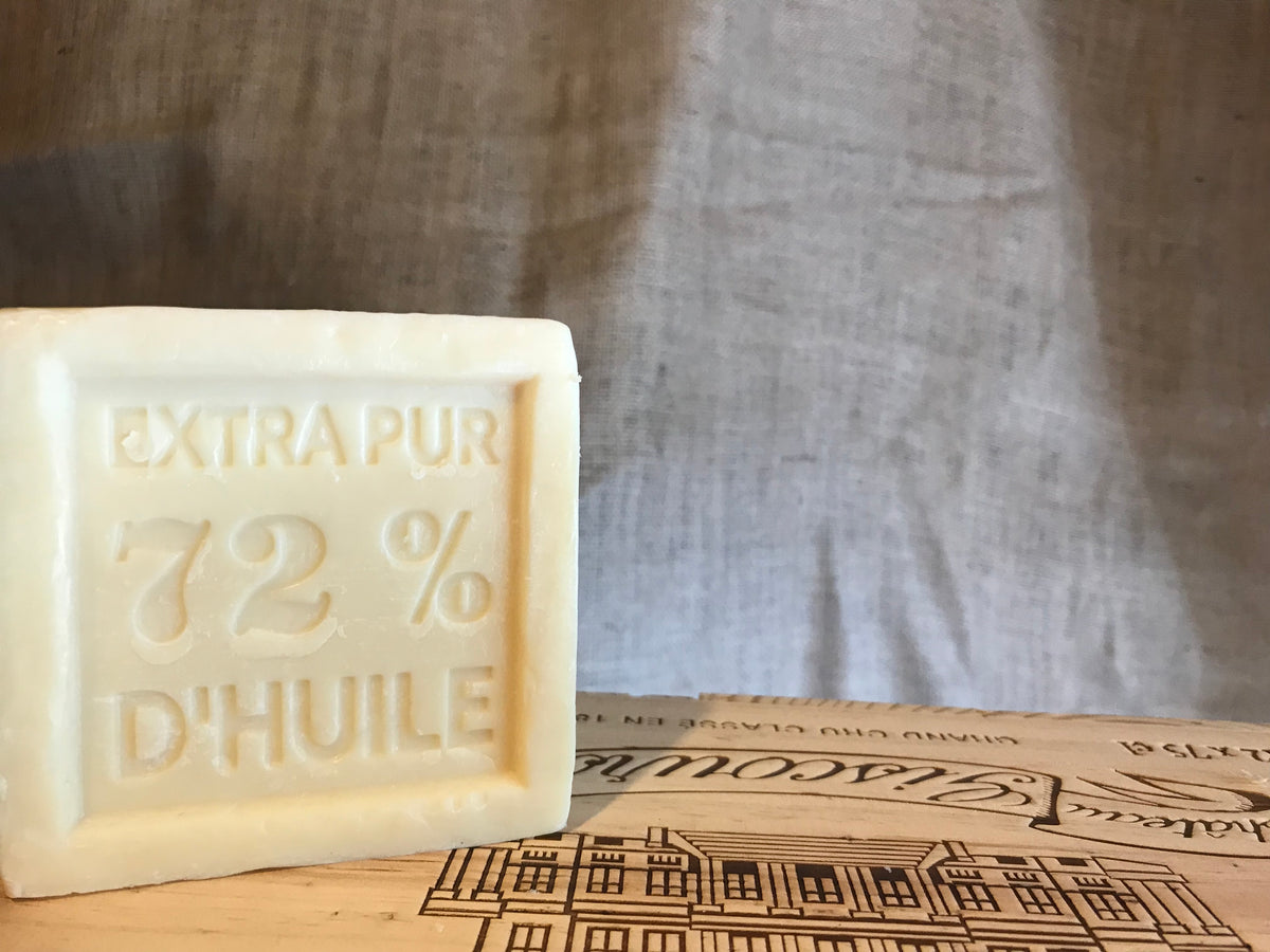 600g Savon De Marseille Traditonal French Soap Cube with Vegetable Oil 72%