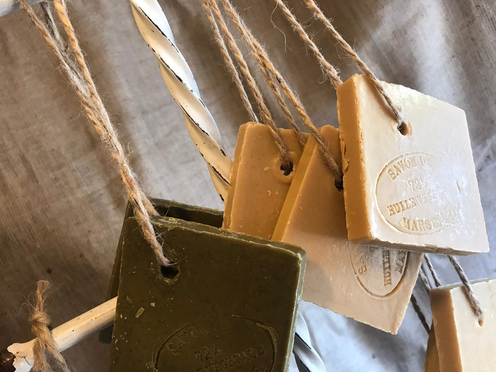 Traditional Savon de Marseille soap cubes — 600 years of French soap-making history
