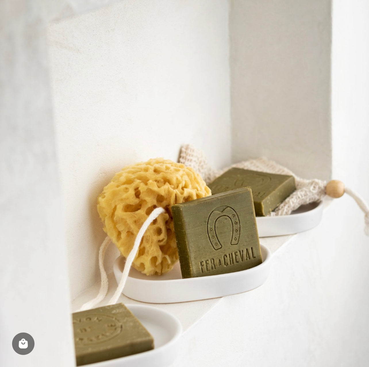 All soap bars and bathroom accessories