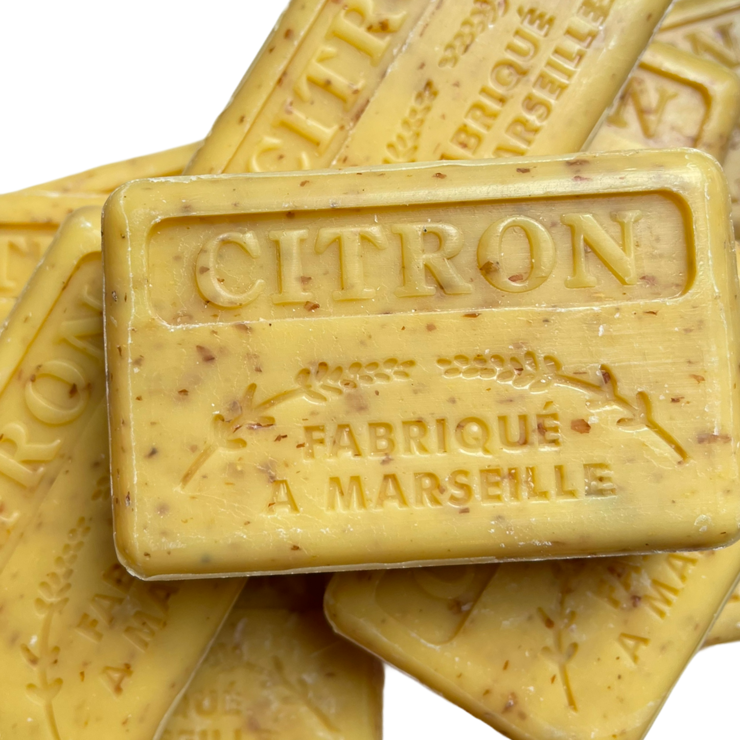 Yellow soap bars